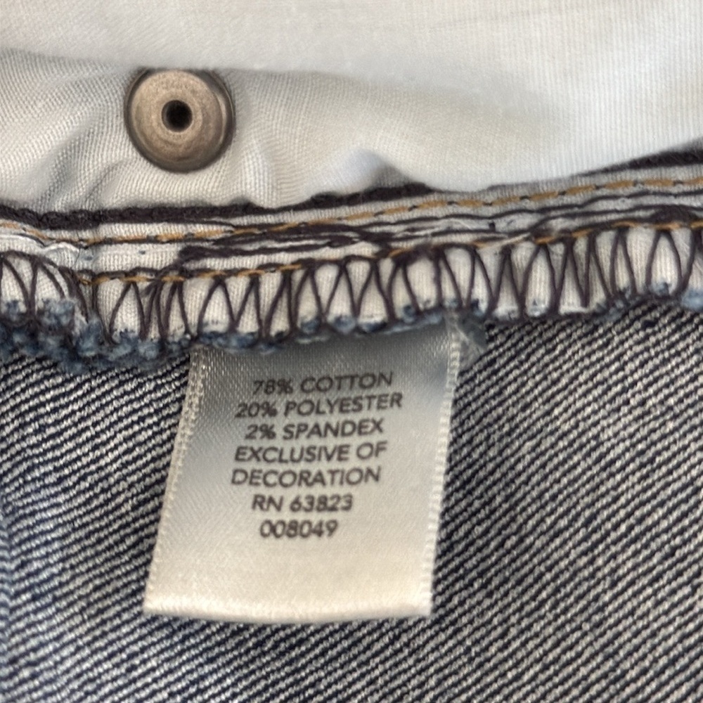 NWOT CJ Banks Comfort Waist Stretch Relaxed Fit Mid-Rise Jeans Size 16W Petite - Picture 7 of 9